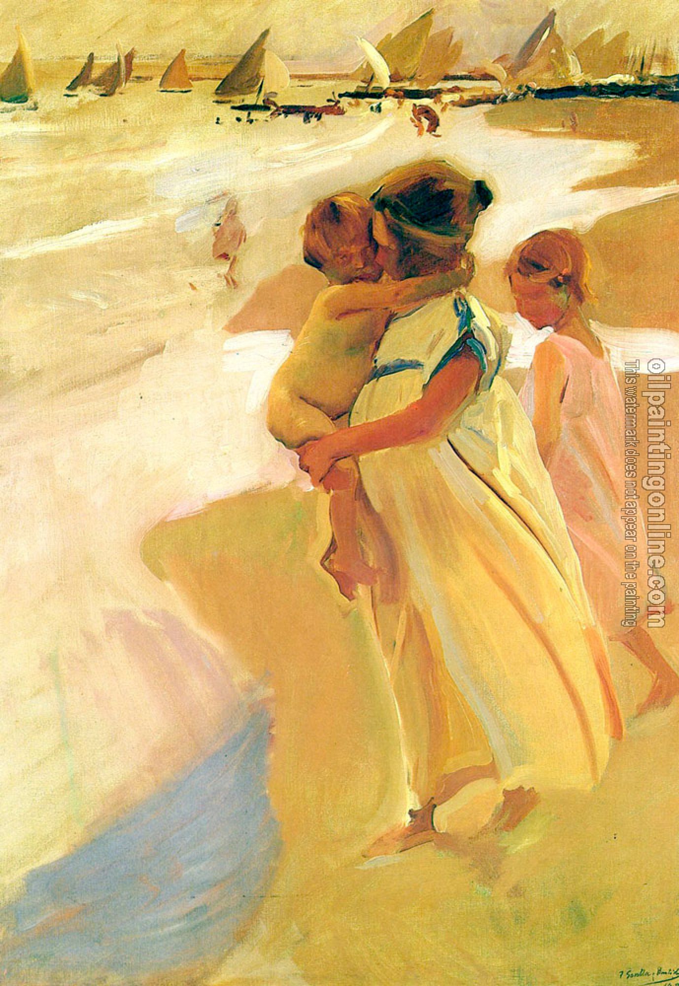 Joaquin Sorolla y Bastida - Al bano-Valencia